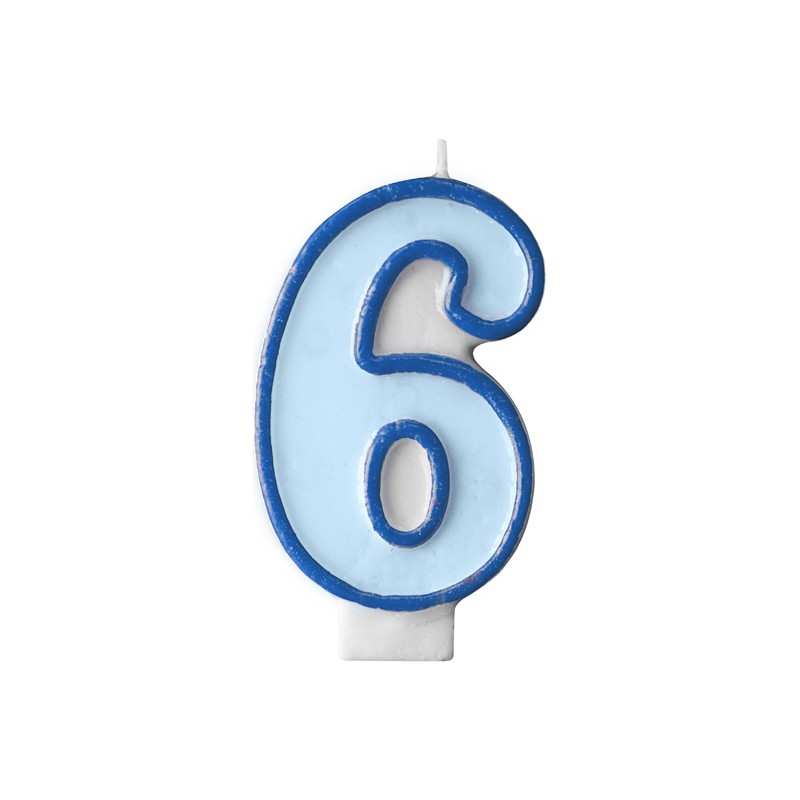 Świeczki urodzinowe cyferki różowe na tort