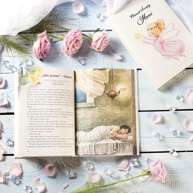 Biblia dla Dzieci na Chrzest Komunię z indywidualnym nadrukiem