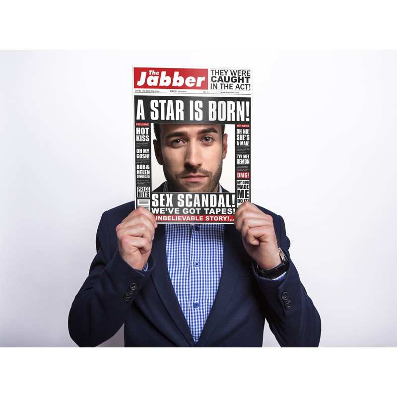 Tabliczki do sesji zdjęciowej Gazeta