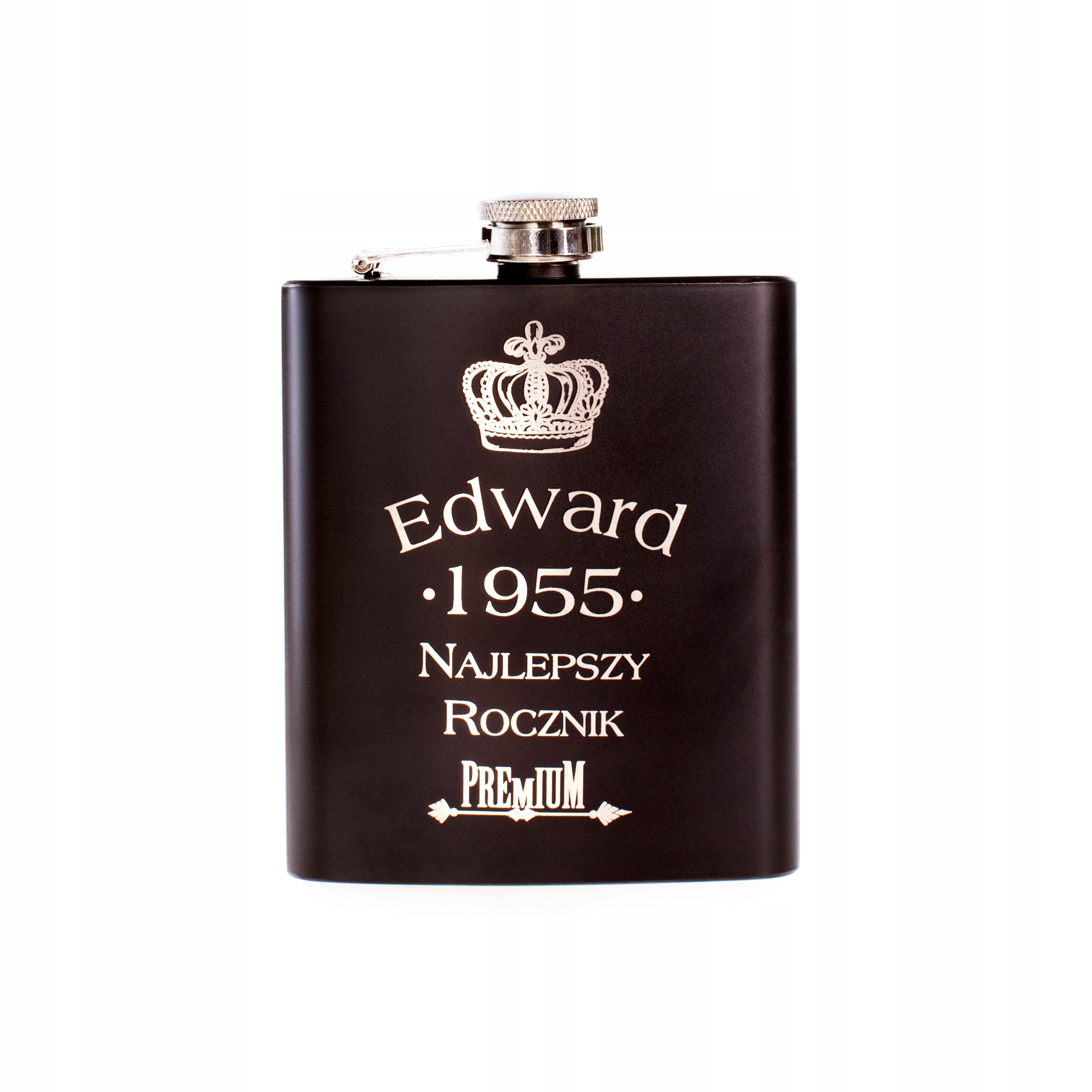 PIERSIÓWKA PIERSIÓWKI Z GRAWEREM 210ml na PREZENT święta urodziny praca imieniny