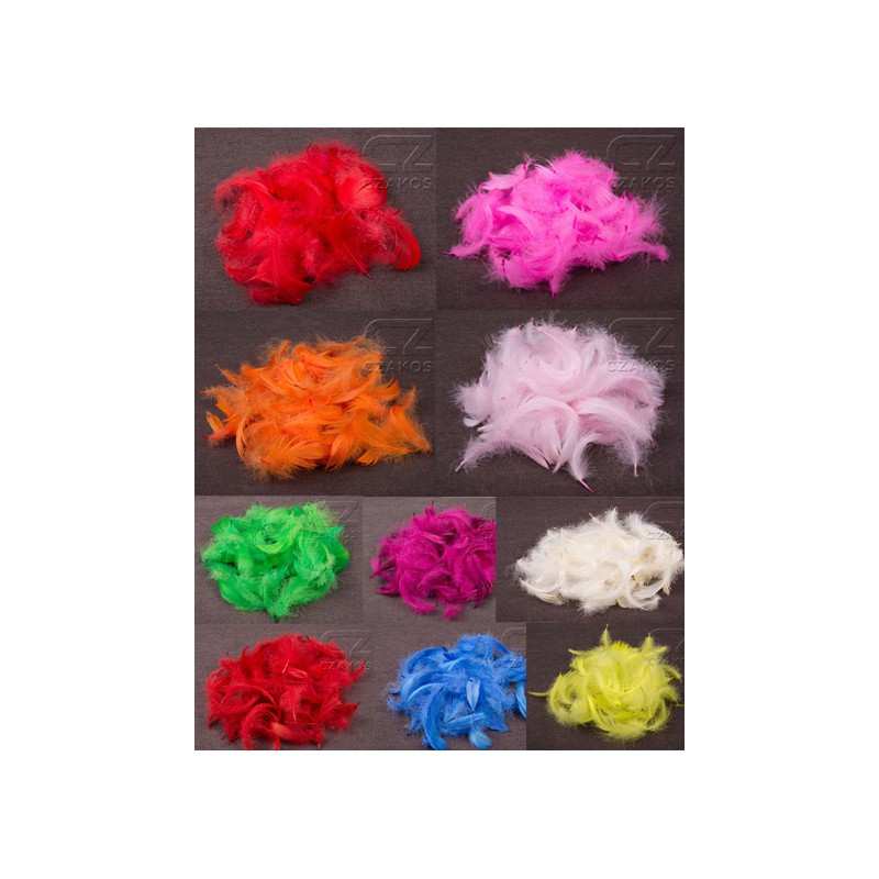 Piórka w woreczku 10 g pióra dekoracyjne