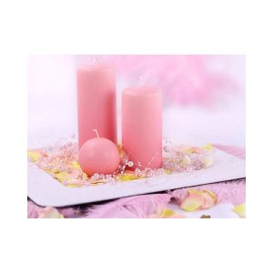 Girlanda perełkowa girlandy perłowe 5 szt 130 cm kolor jasny róż