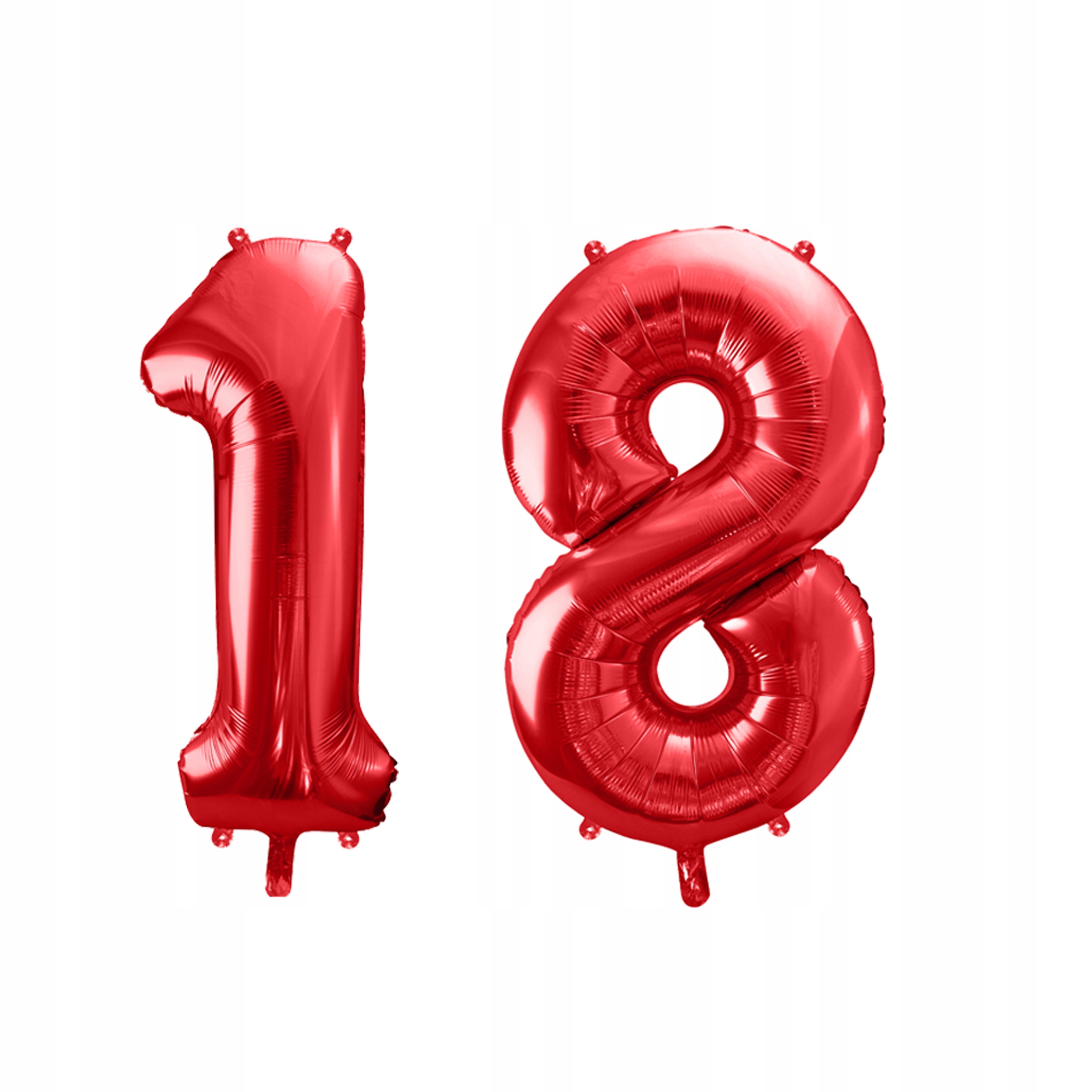 Balon foliowy 18 czerwony MEGA 90 cm na hel