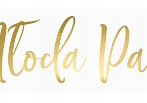 Dekoracja samochodu tablice biały