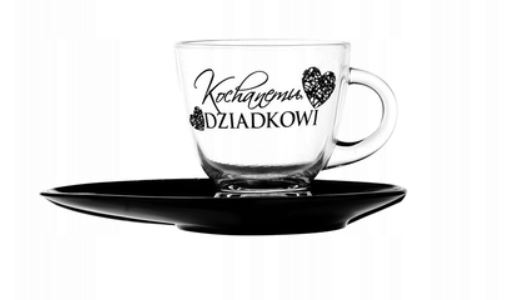 Filiżanka ze spodkiem dla Dziadka na Dzień Dziadzia
