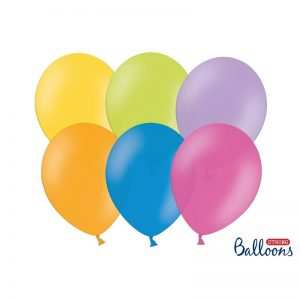 Balony pastelowe pastelowy 23 cm średnicy kolory do wyboru 1 szt