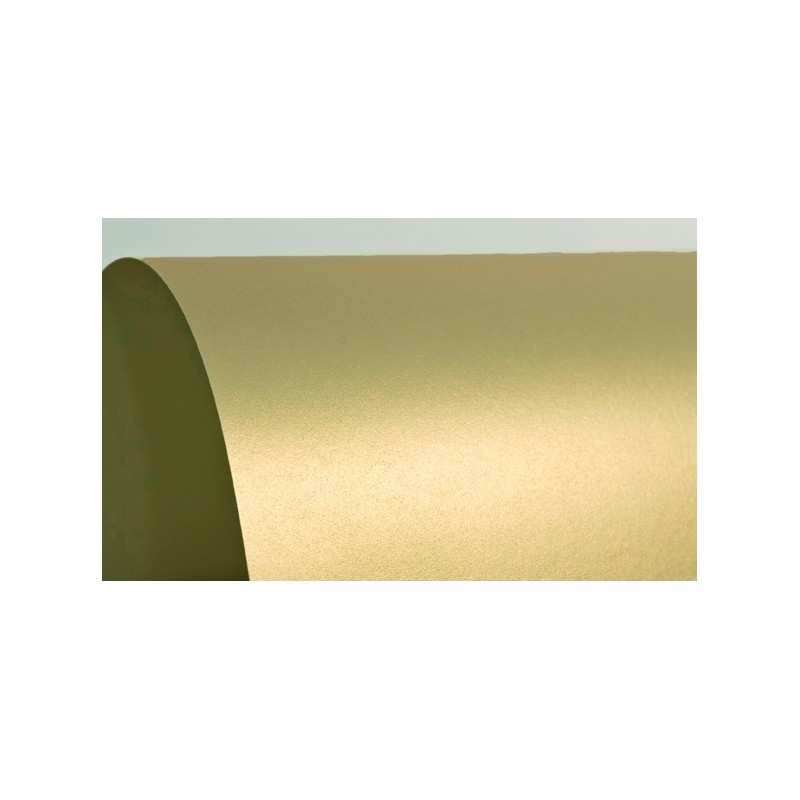 Papier PERŁOWY z połyskiem 250 g waniliowy