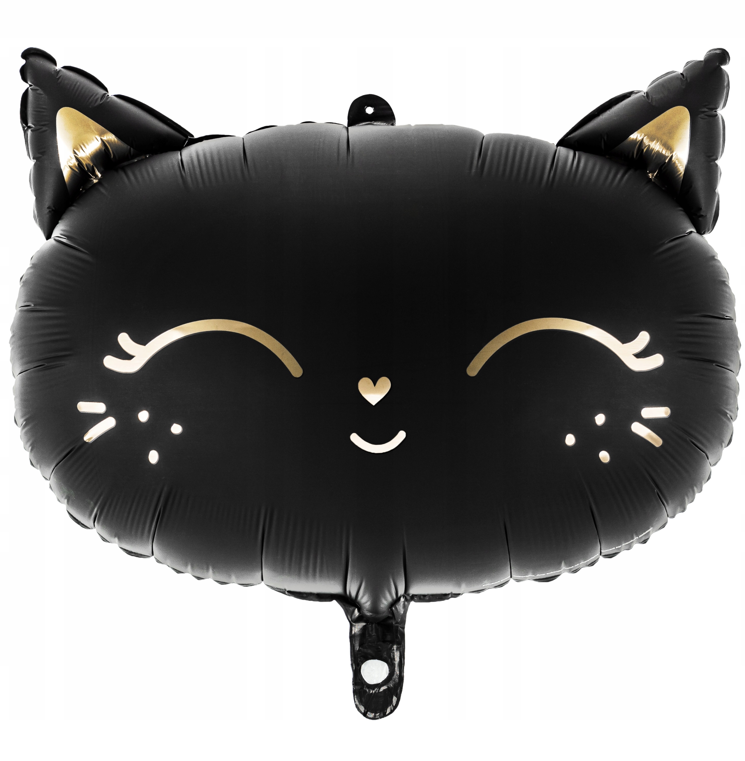 Balon foliowy PartyDeco kotek czarny