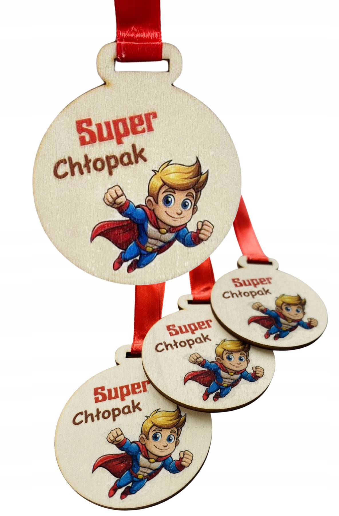 Medal na dzień chłopaka upominek prezent do szkoły dla uczniów eko