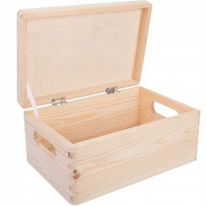 Skrzynka skrzynia PUDEŁKO dla rodziców prezent