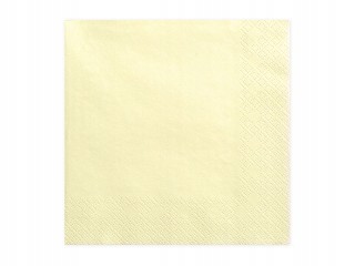 Serwetki składane serwety 20szt chusteczki ECRU