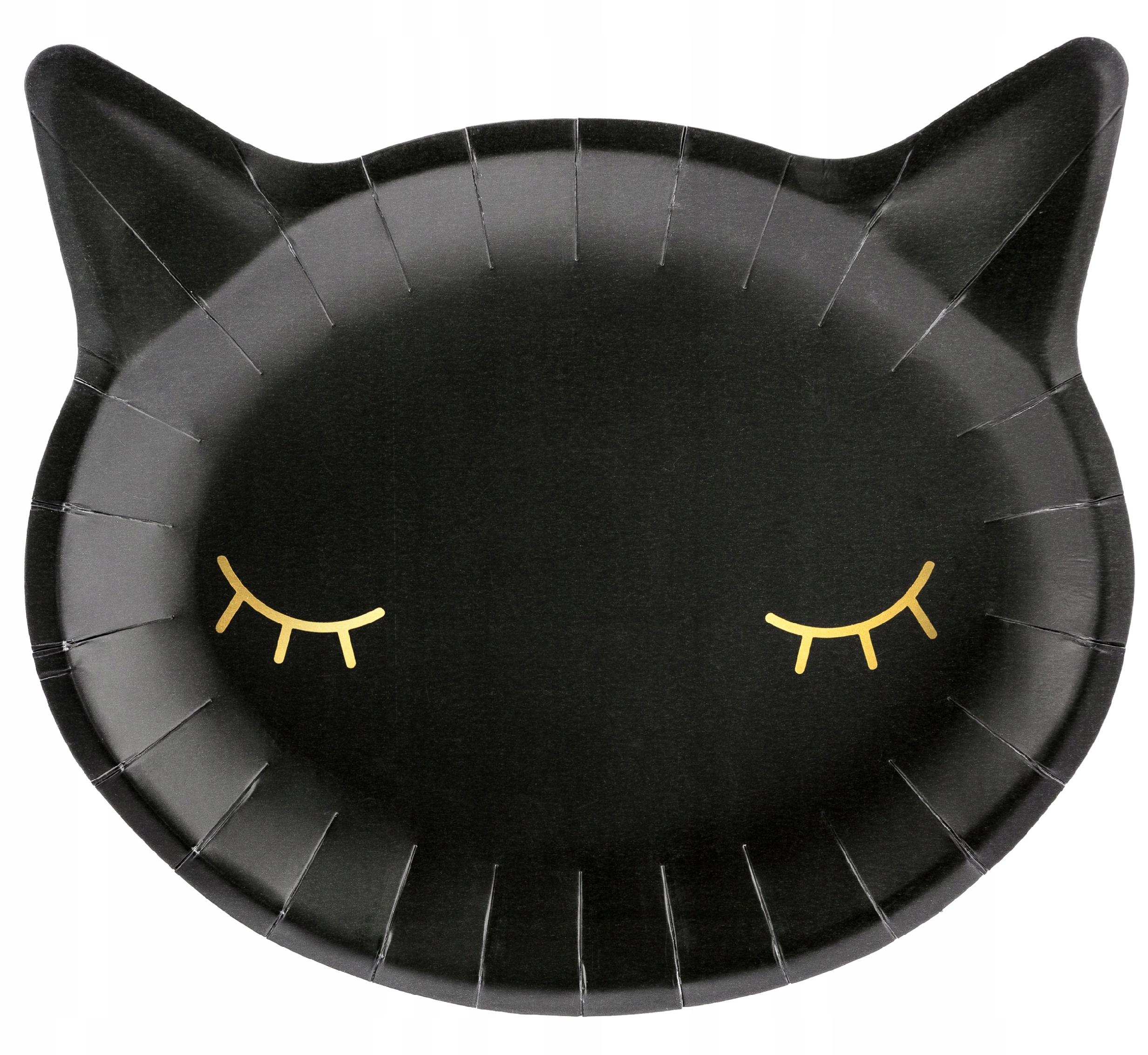 Talerzyki Party Deco kot 22 cm 6 szt.