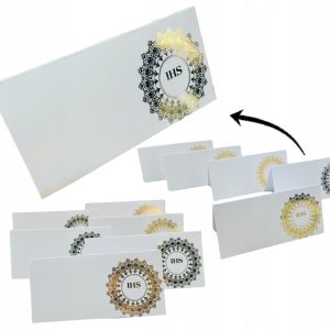 WINIETKI wizytówki bileciki na stół Pierwsza KOMUNIA Święta hostia 10 szt