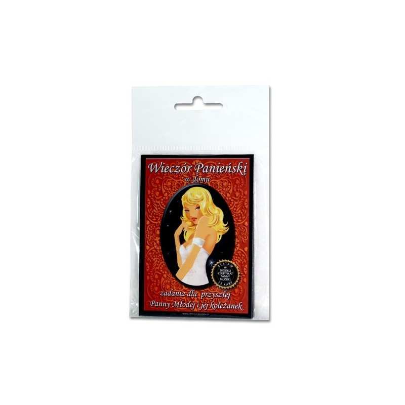 Kajdanki czerwone z futerkiem Wieczór Panieński