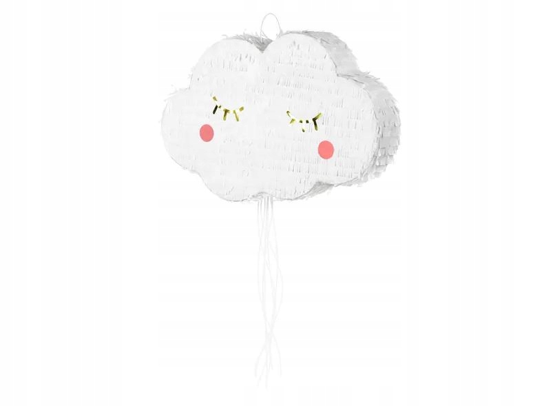 MEGA piniata CHMURKA chmura urodzinowa URODZINY party zestaw dziewczynka