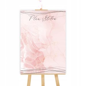 Plan stołów gości tablica powitalna wesele ślub BAZA plakat do wyklejenia