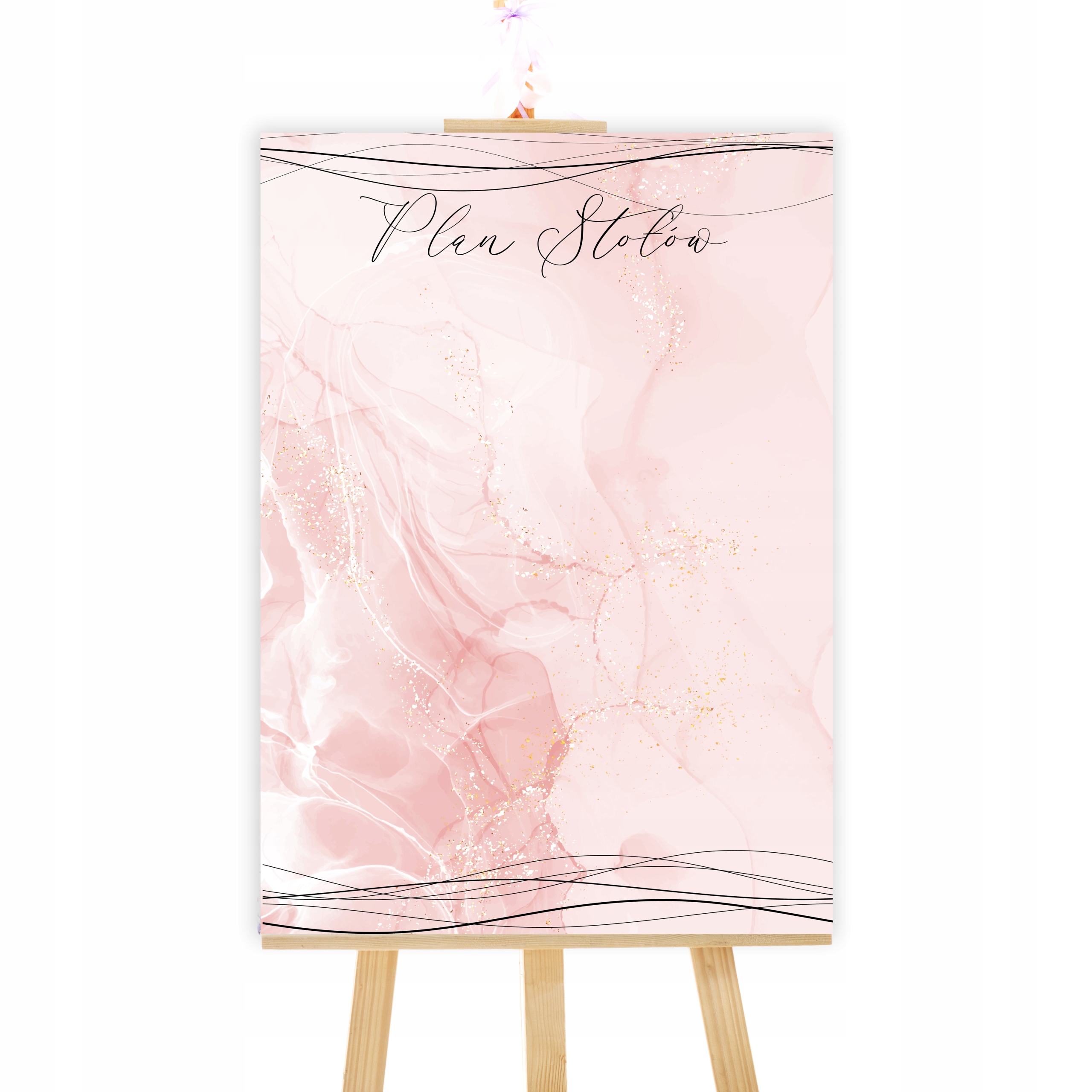 Plan stołów gości tablica powitalna wesele ślub BAZA plakat do wyklejenia