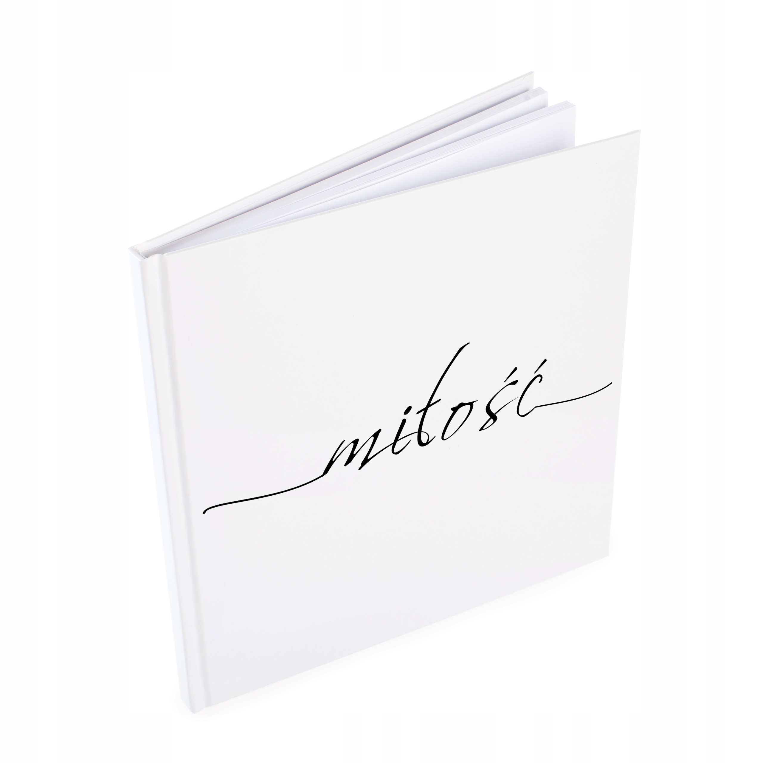 Księga Gości MIŁOŚĆ do fotobudki 96 stron do zdjęć wpisów instax polaroid