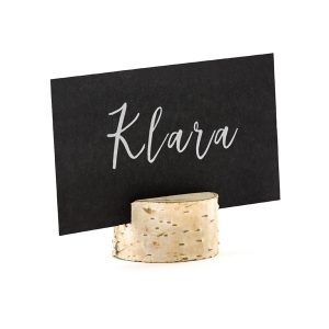 Wizytówki winietki drewniane BRZOZA krążki brzozy