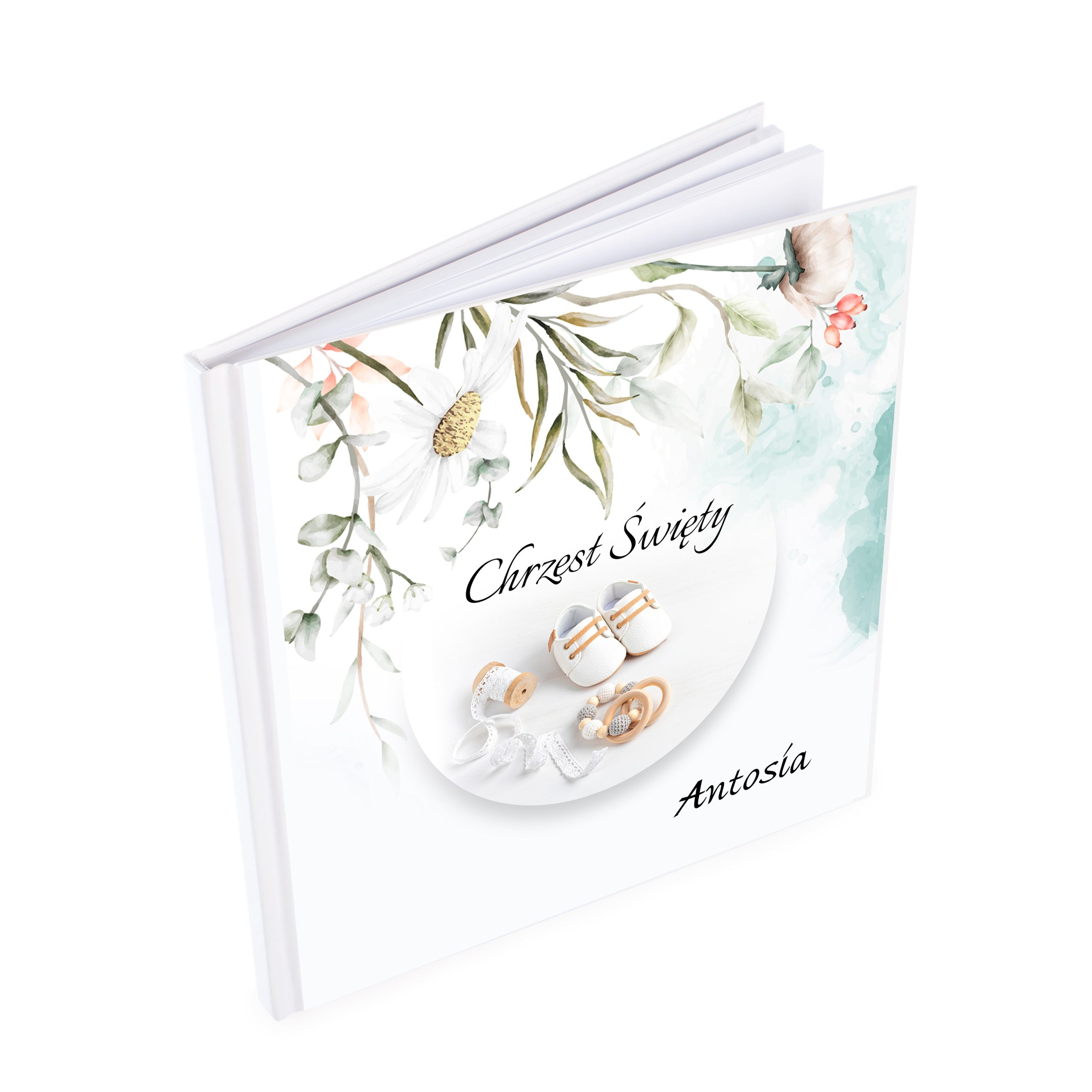 Księga Gości na Chrzest Święty album na chrzciny prezent upominek dziecka