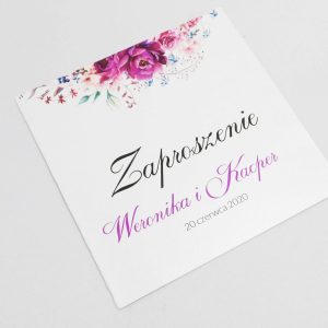 Fuksjowe zaproszenie Ślubne wzór 15