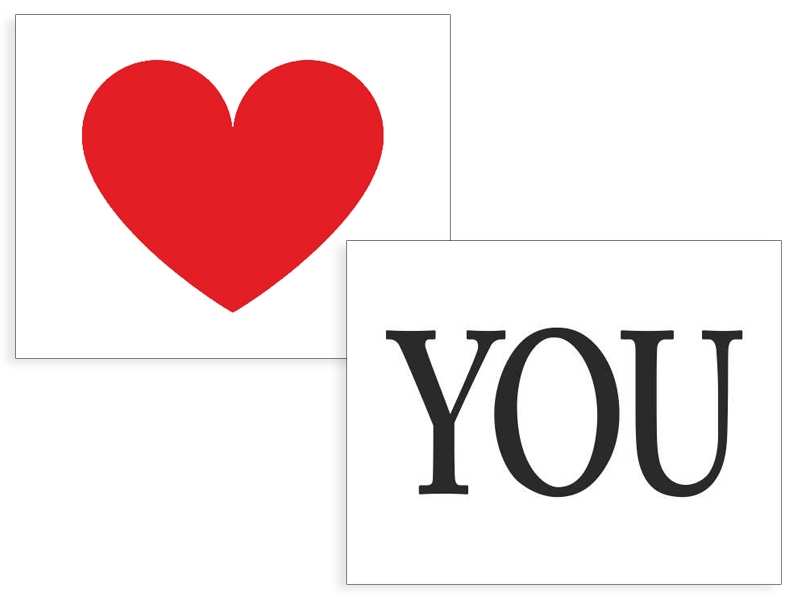Naklejki na buty do sesji 2szt zdjęciowej kościoła LOVE YOU