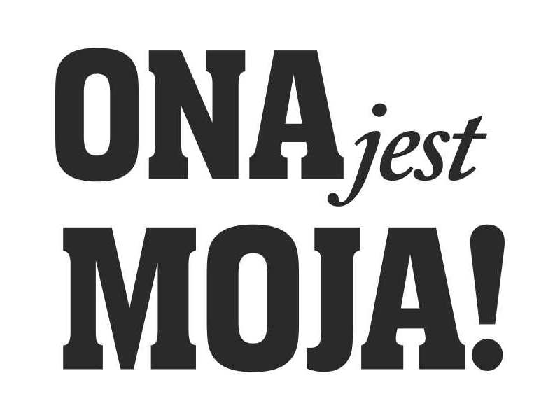 Naklejki na buty do sesji 2szt zdjęciowej kościoła ONA JEST MOJA