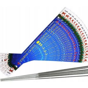 Zimne sztuczne ognie 70cm 5szt długie fajerwerki