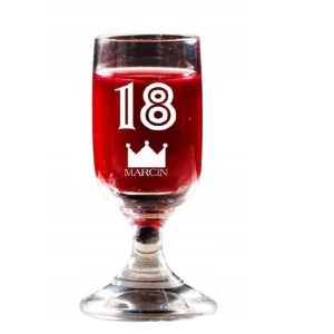 KIELISZEK kieliszki z grawerem do wódki 20 ml