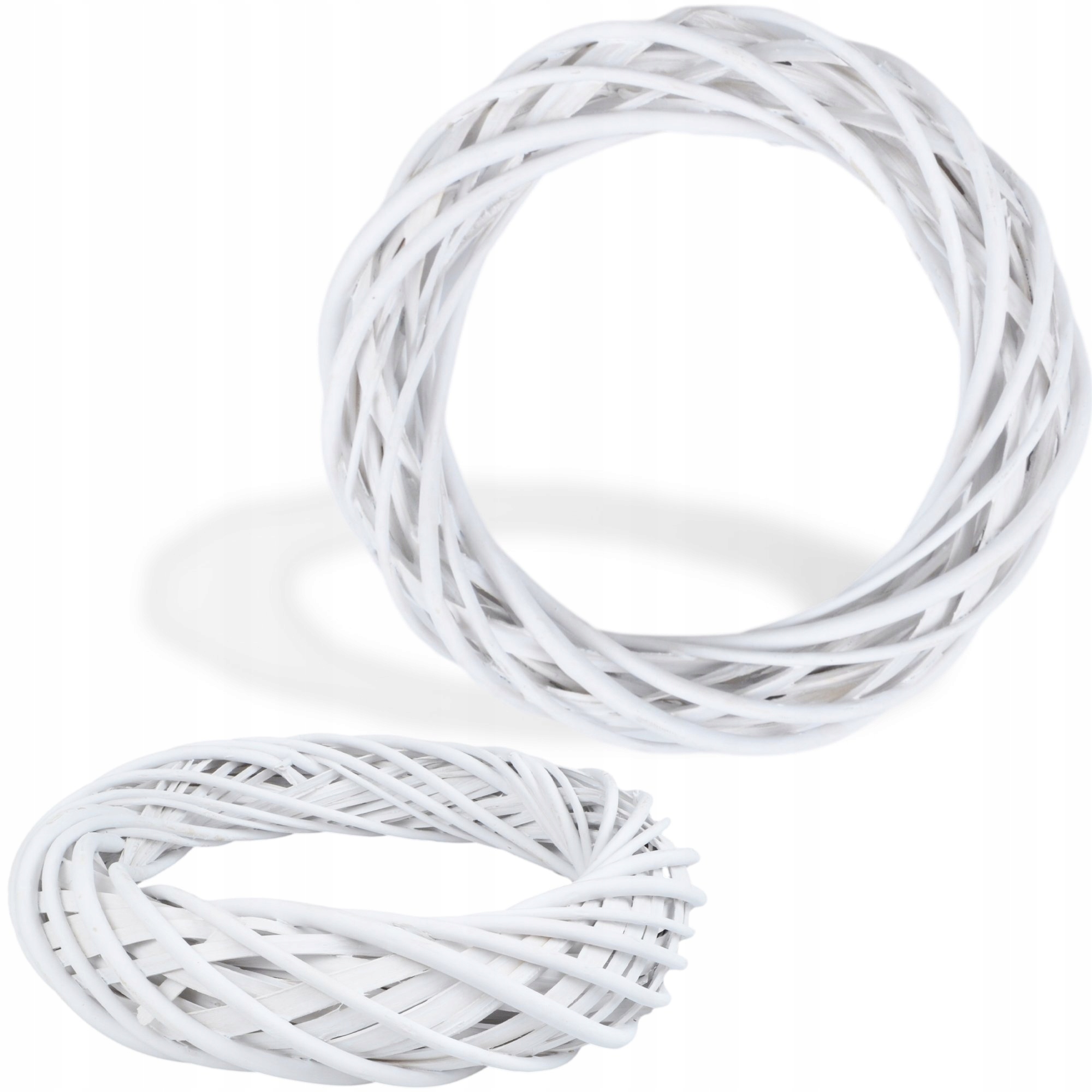 WIANEK WIKLINOWY GRUBY OZDOBA DEKORACJA STROIK WILKINA 20CM