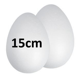 DUŻE Jajko styropianowe jajka ze styropianu 15 cm