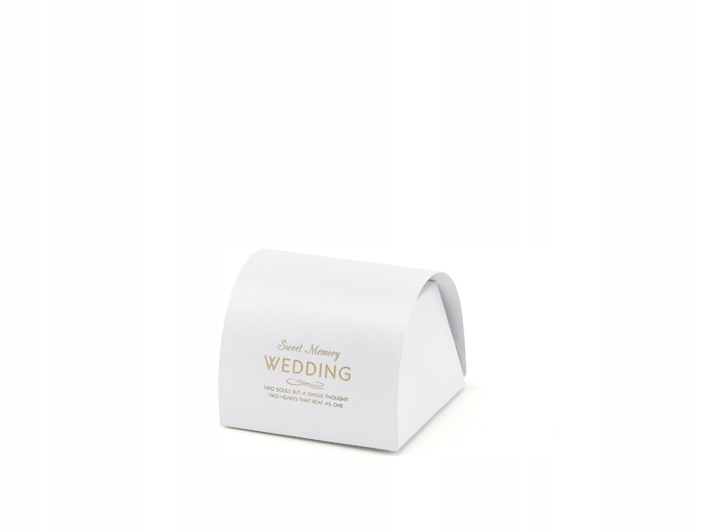 PUDEŁECZKO, podziękowanie Ślub 10 sztuk - PUDP13