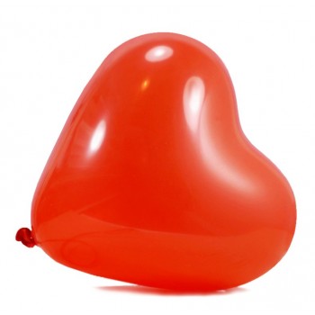 Balony serca mega czerwone 100 szt BALONIKI serce