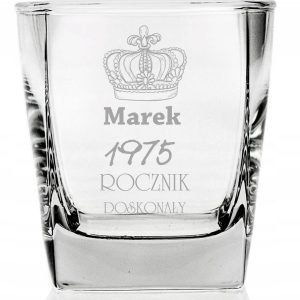 SZKLANKA do na WHISKY grawer prezent urodziny imieniny facet tata dziadek