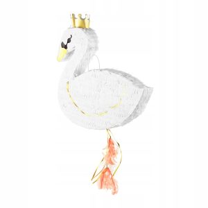 MEGA piniata łabądź urodzinowa URODZINY zestaw