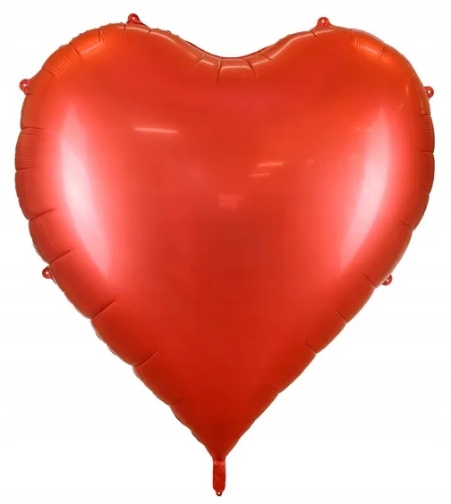 Walentynki Balon foliowy Serce Czerwone XXL 136x129 cm W-012