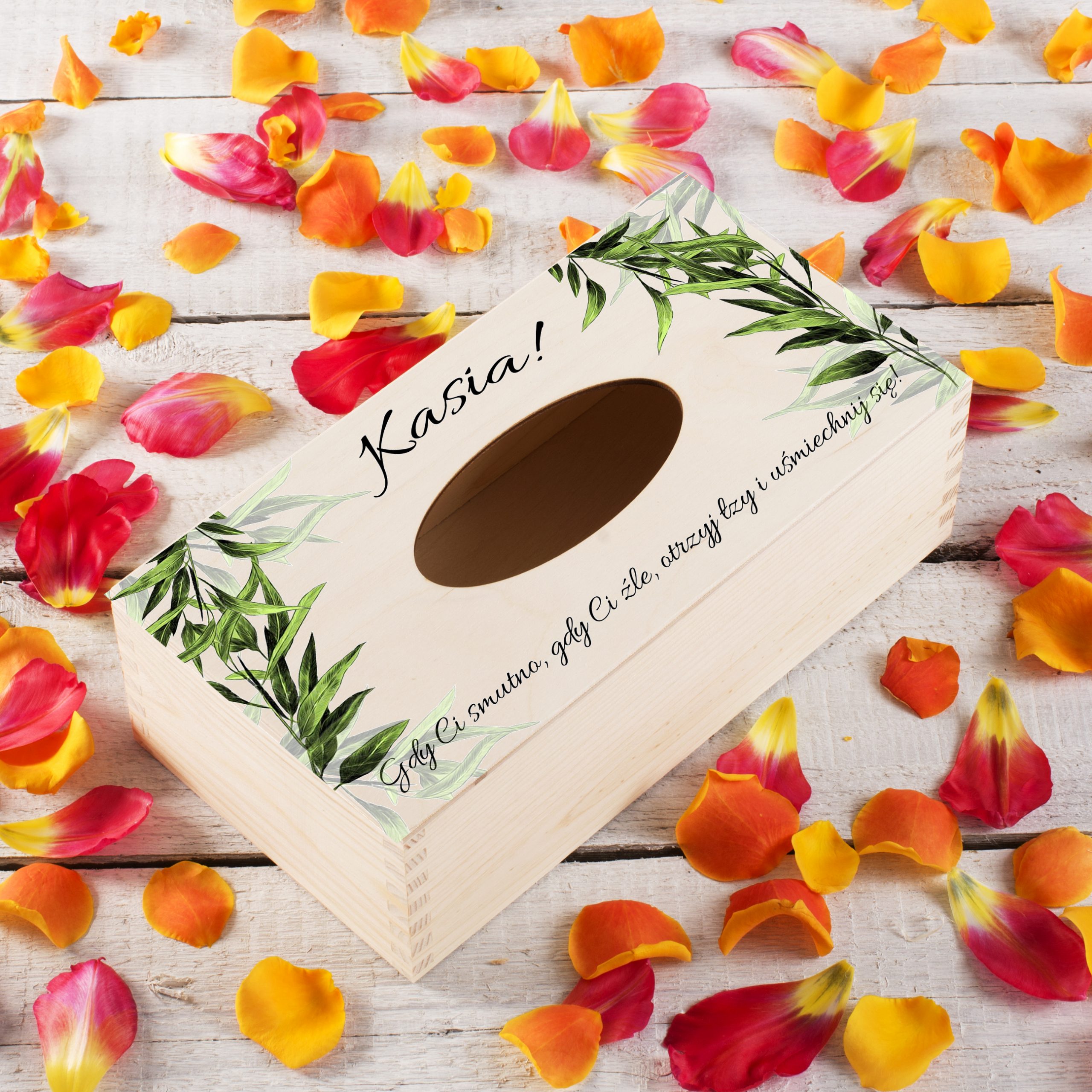 Chustecznik z nadrukiem prezent urodziny dla Mamy