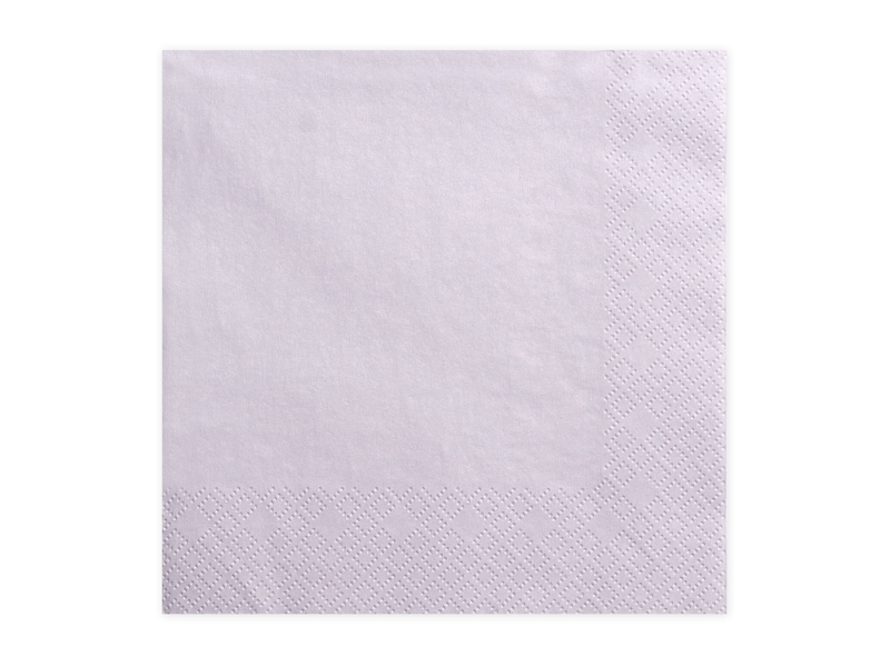 Serwetki składane serwety 20szt chusteczki LILIOWE