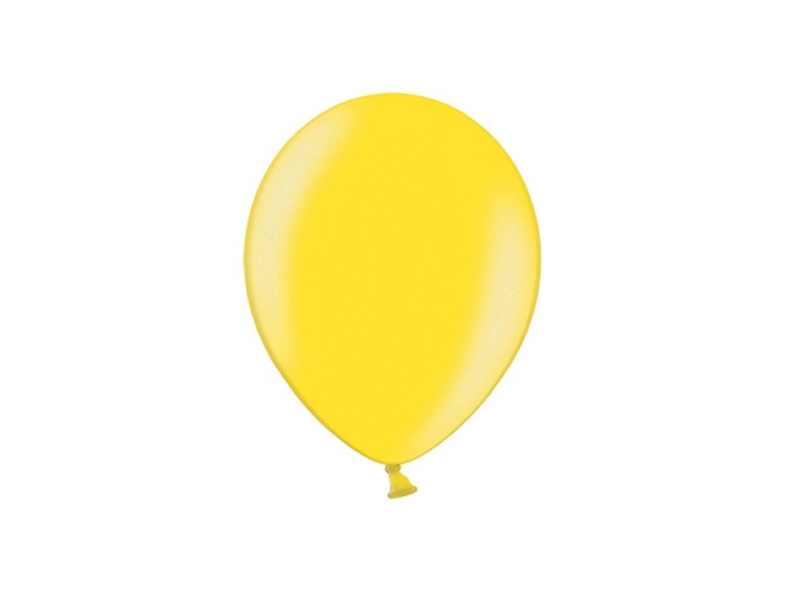 Balony PASTELOWE 100szt baloniki gumowe ŻÓŁTY
