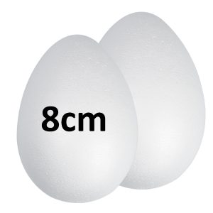 Jajko styropianowe jajka ze styropianu 8 cm