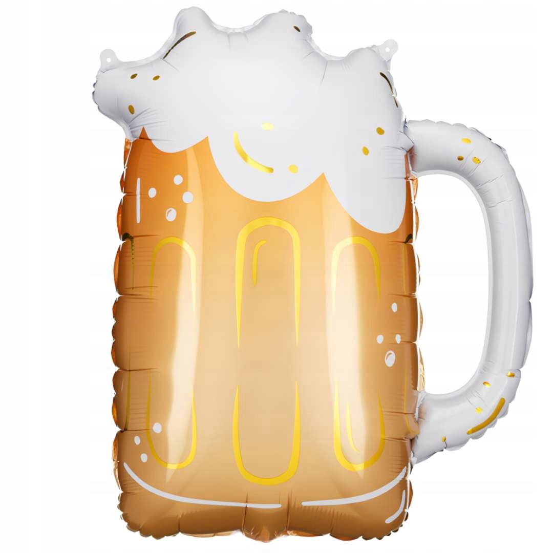 _xx_Balon foliowy Piwo, 66 x 54 cm HEL, POWIETRZE