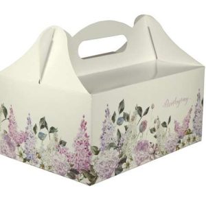 Pudełka na ciasto tekturowe pudełko szyszka ŚLUB