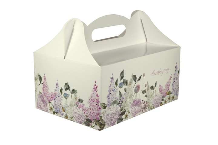 Pudełka na ciasto tekturowe pudełko szyszka ŚLUB