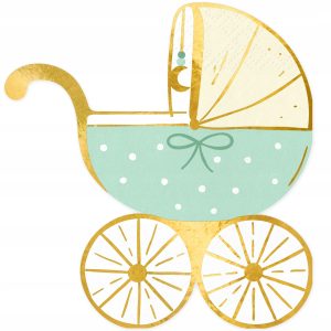 SERWETKI PAPIEROWE WÓZEK WÓZECZEK-20 SZTUK-3360