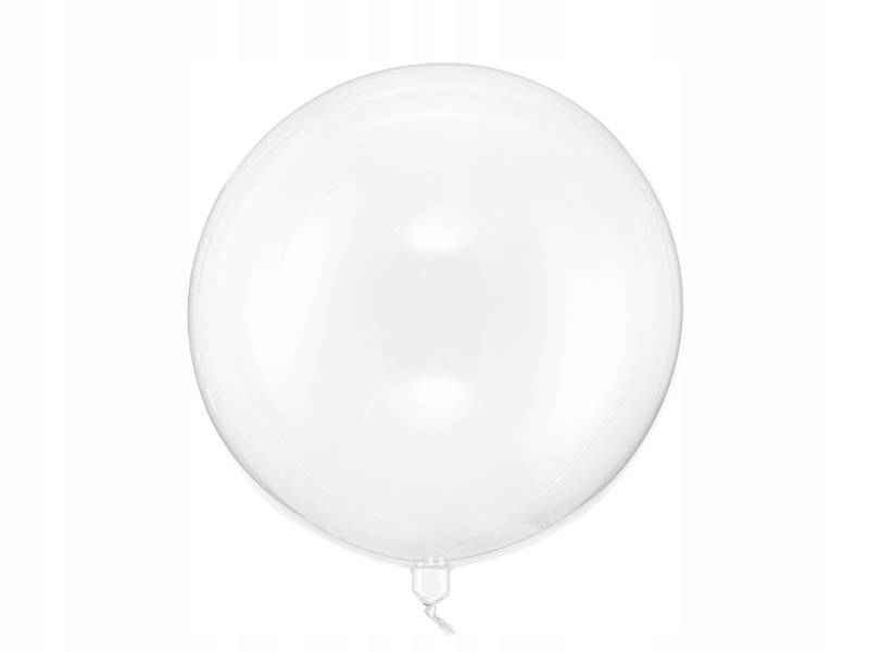 BALON KULA PRZEZROCZYSTY TRANSPARENTNY 40 CM