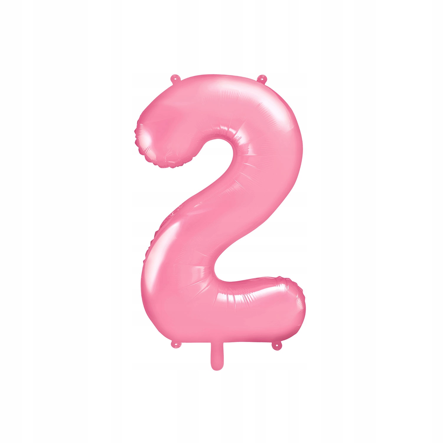 Balon foliowy cyfra 2 różowy 86cm 1szt FB1P-2-081J
