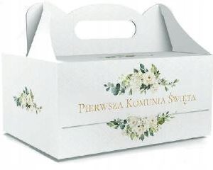 Pudełka na CIASTO ciasta pudełko komunijne prezent