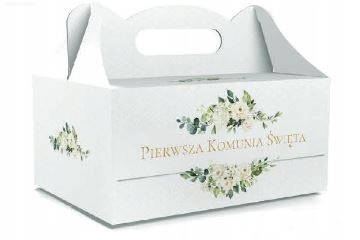 Pudełka na CIASTO ciasta pudełko komunijne prezent