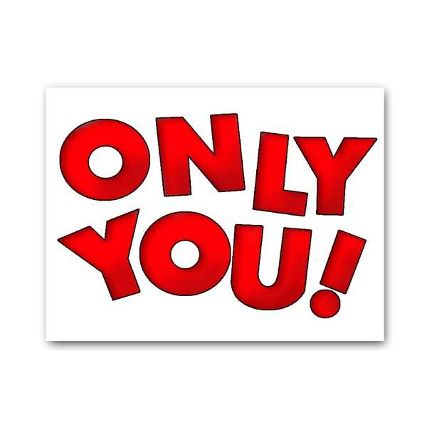 Naklejki na buty do sesji 2szt zdjęciowej kościoła ONLY YOU