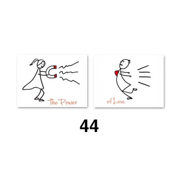 Naklejki na buty do sesji 2szt zdjęciowej kościoła THE POWER OF LOVE